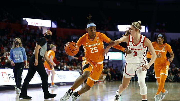 Watch: Lady Vols Star Guard Jordan Horston Reacts to Top-15 Win