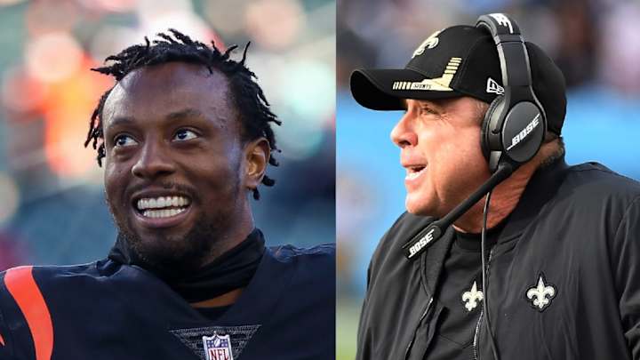 Former Saints Head Coach Sean Payton Takes Playful Jab at Eli Apple in Farewell News Conference Former Saints Head Coach Sean Payton Takes Playful Jab at Eli Apple in Farewell News Conference