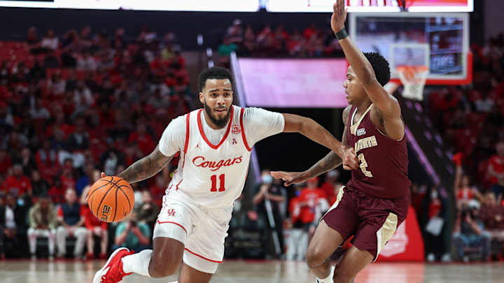 Talking Key Playmakers for the No. 7 Ranked Houston Cougars Basketball Team Before Playing at UCF