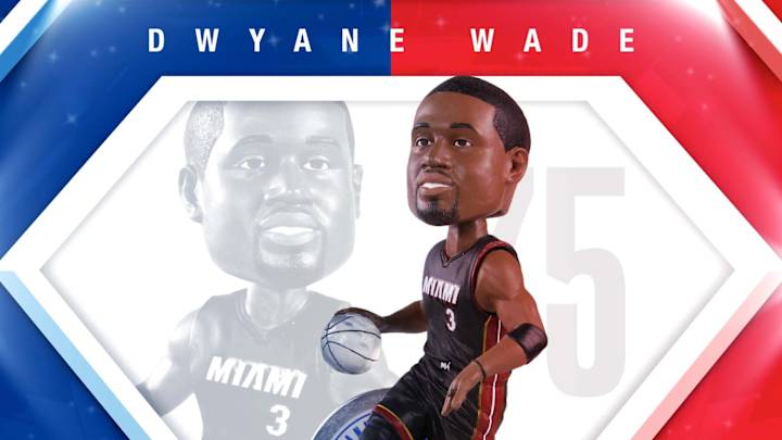 Company Launches Dwyane Wade Bobblehead to Commemorate 75th NBA Season