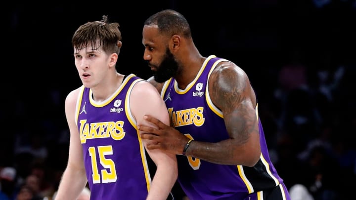 LeBron James Jokes About What He Told Austin Reaves in Viral Clip LeBron James Jokes About What He Told Austin Reaves in Viral Clip