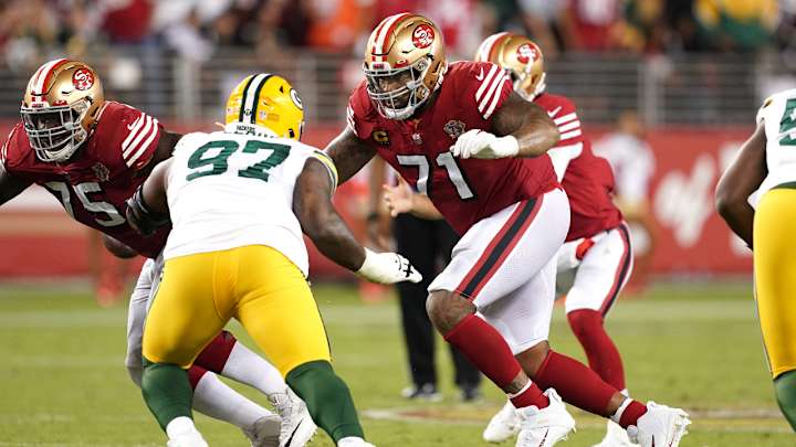 The Exact Moment Trent Williams Injured His Ankle Against the Packers