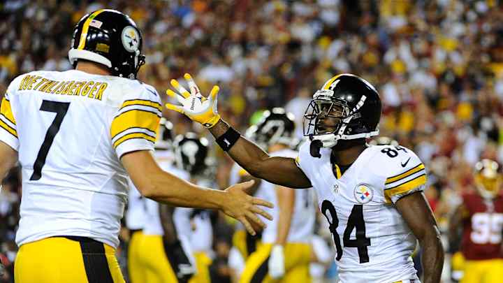 Antonio Brown Congratulates Ben Roethlisberger on Retirement Antonio Brown Congratulates Ben Roethlisberger on Retirement