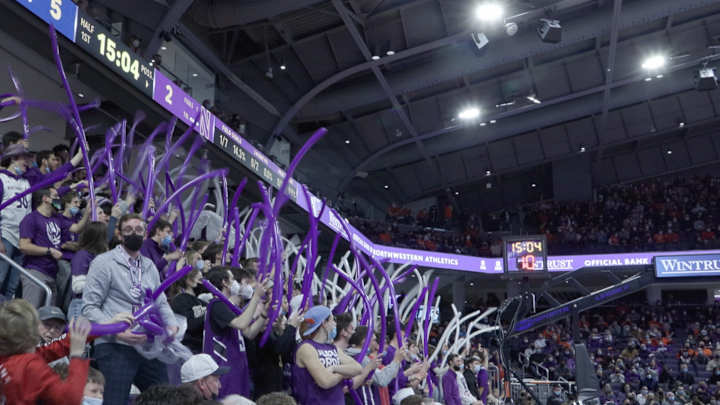 Northwestern men’s basketball sells out Welsh-Ryan Arena for first time since 2020 before loss to Illinois