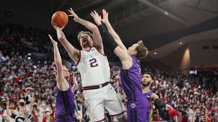 Gonzaga's Drew Timme in consideration for Kareem Abdul-Jabbar Award