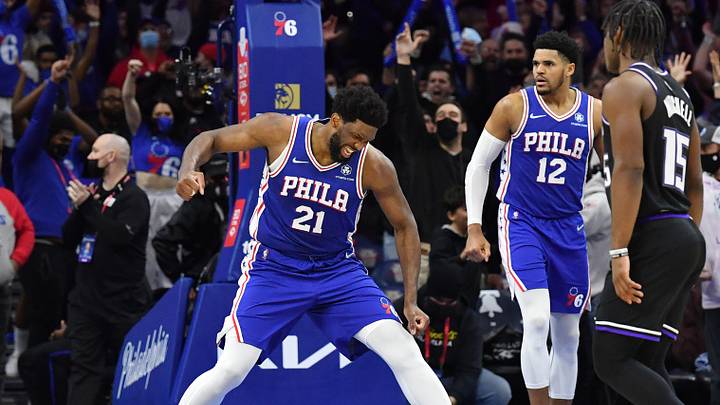 Joel Embiid's Reaction to Sixers' Upset Win vs. Grizzlies