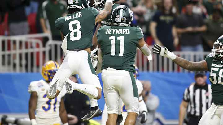 Three Michigan State football players invited to 2022 NFL Combine
