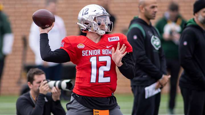 Senior Bowl: Should Falcons Draft Nevada QB Carson Strong? Senior Bowl: Should Falcons Draft Nevada QB Carson Strong?