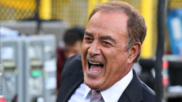 Al Michaels Jokes About What the Washington Commanders' Nickname Might Be