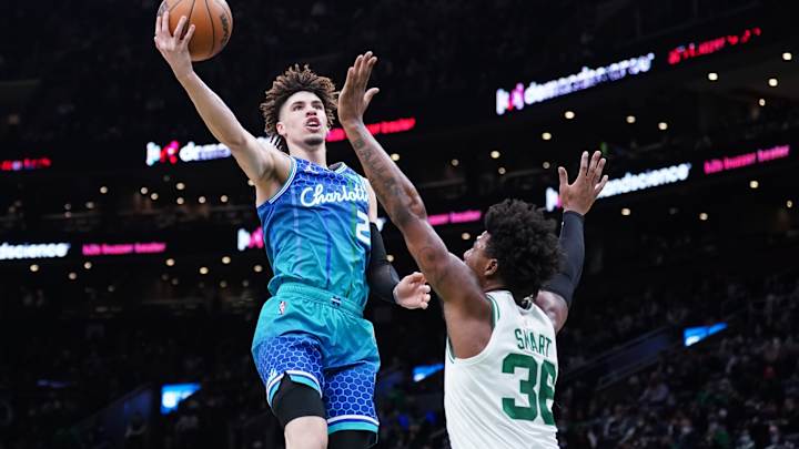 Career Night from LaMelo Ball Not Enough for Hornets in Boston Career Night from LaMelo Ball Not Enough for Hornets in Boston