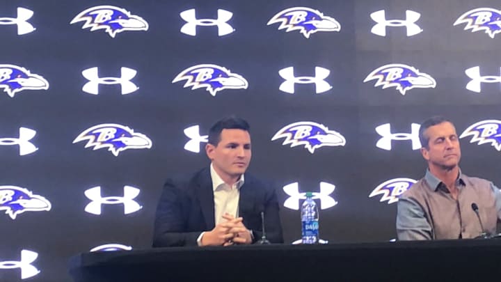 Macdonald Elated to Be Reunited With Harbaugh, Ravens Macdonald Elated to Be Reunited With Harbaugh, Ravens