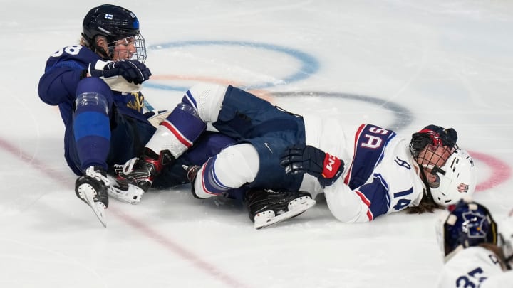 U.S. Star Brianna Decker Suffers Tournament-Ending Injury in Women's Hockey Opener