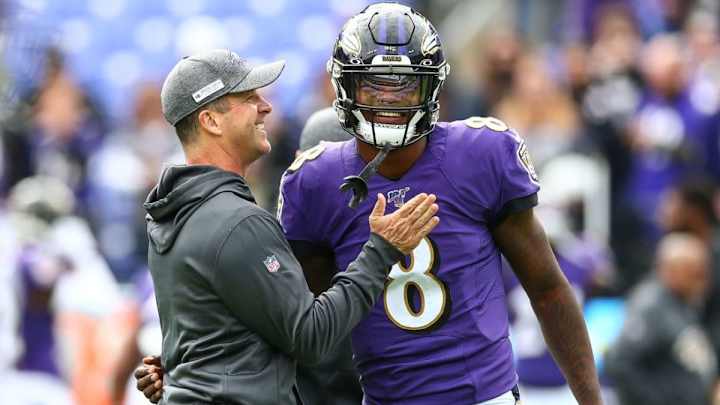 John Harbaugh Takes A Deep Into Ravens Offense