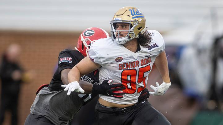 Greg Dulcich, Otito Ogbonnia Represent UCLA at Senior Bowl Leading Up to NFL Draft Greg Dulcich, Otito Ogbonnia Represent UCLA at Senior Bowl Leading Up to NFL Draft
