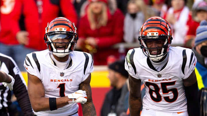 Watch: Bengals Wide Receivers Ja'Marr Chase and Tee Higgins Star in New Nike Commerical Watch: Bengals Wide Receivers Ja'Marr Chase and Tee Higgins Star in New Nike Commerical