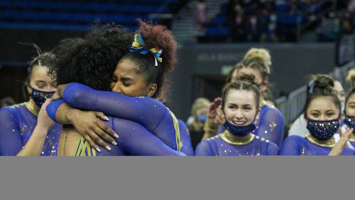 Jordan Chiles' Perfect 10, UCLA Gymnastics' Season-Best Night Not Enough To Beat Utah