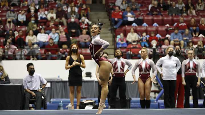 Alabama Gymnastics Dazzles with Highest Score of Season in Tri-Meet Win