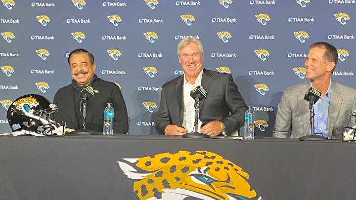 Jaguars Formally Introduce Doug Pederson as Franchise's 7th Head Coach Jaguars Formally Introduce Doug Pederson as Franchise's 7th Head Coach
