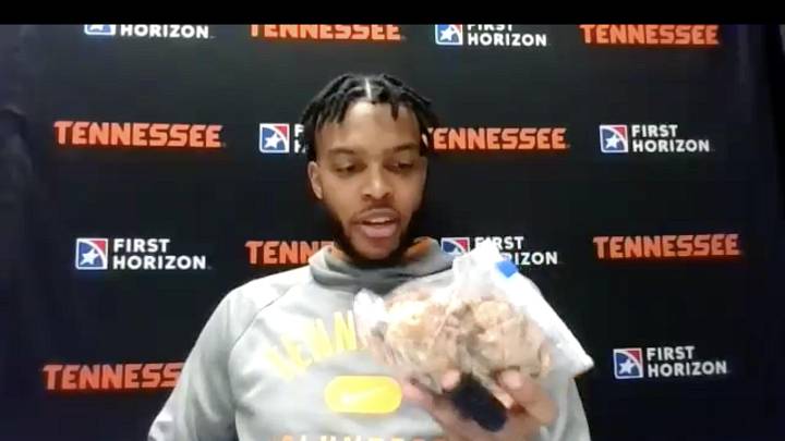Watch: Josiah-Jordan James Reacts to Win After Big Performance, Shows Off Post-Game Gift