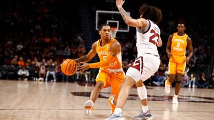 Watch: Zakai Zeigler Tells Story of Getting Sick, Going Back in and Helping Tennessee Win on the Road