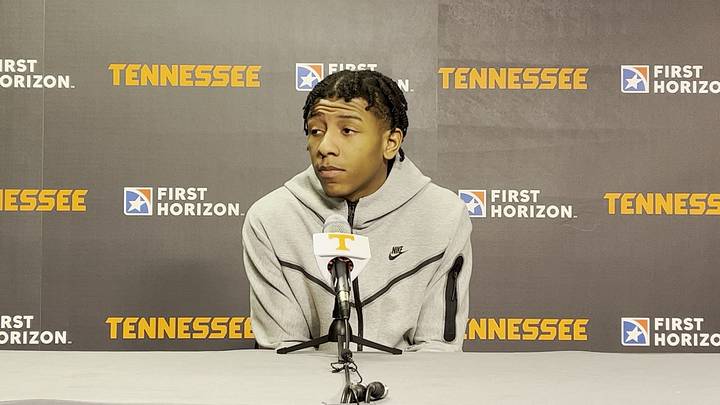 Watch: Kennedy Chandler Talks to the Media During Vol Hoops' Monday Availability