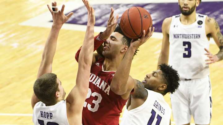 Hoosiers Open as Slight Underdogs For Tuesday's Game at Northwestern