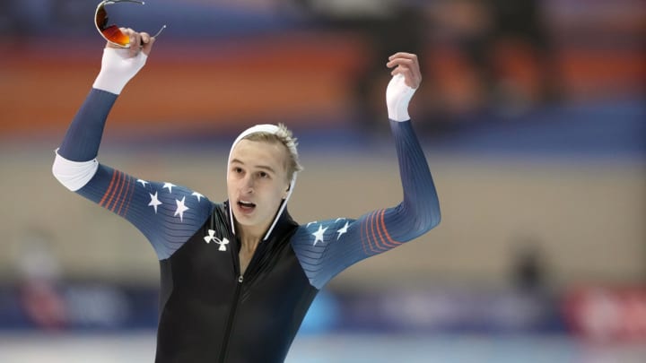 17-Year-Old Jordan Stolz Is the Next Big Thing in U.S. Speedskating