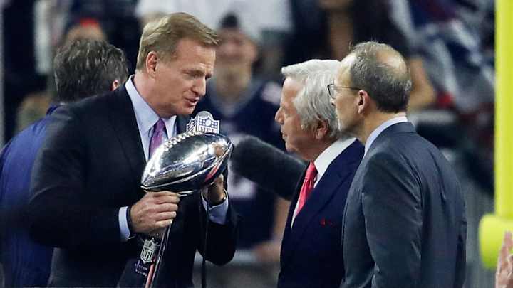 DeflateGate Data, Destination Deutschland and More — What Roger Goodell’s Super Bowl Press Conference Bullet Points Mean for the Patriots