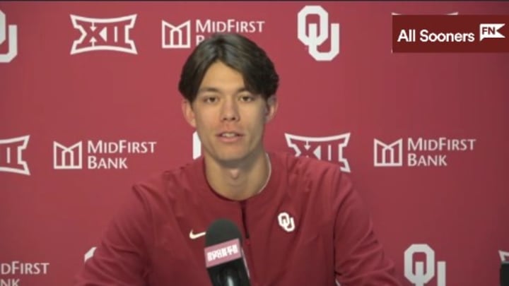 WATCH: Oklahoma SS Peyton Graham Media Day