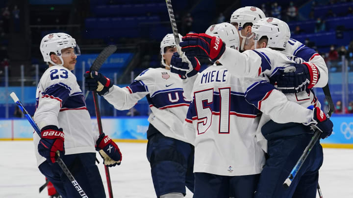 U.S. Men's Hockey Defeats Canada at Olympics for First Time Since 2010