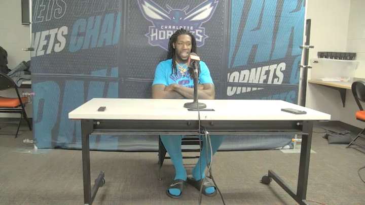 WATCH: Montrezl Harrell Talks Choosing Jersey Number & Making His Hornets Debut