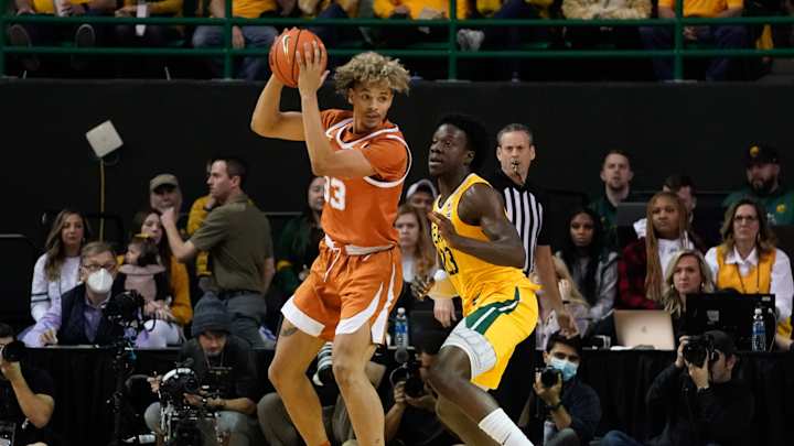 Texas Outmatched 80-63 By No. 10 Baylor in Waco