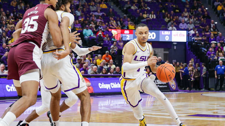 LSU Pulls Away Late from Mississippi State 69-65 to Win Second Straight LSU Pulls Away Late from Mississippi State 69-65 to Win Second Straight