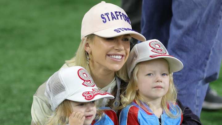 Watch: Kelly Stafford, Family Celebrate Matthew Stafford's First TD of Super Bowl LVI Watch: Kelly Stafford, Family Celebrate Matthew Stafford's First TD of Super Bowl LVI