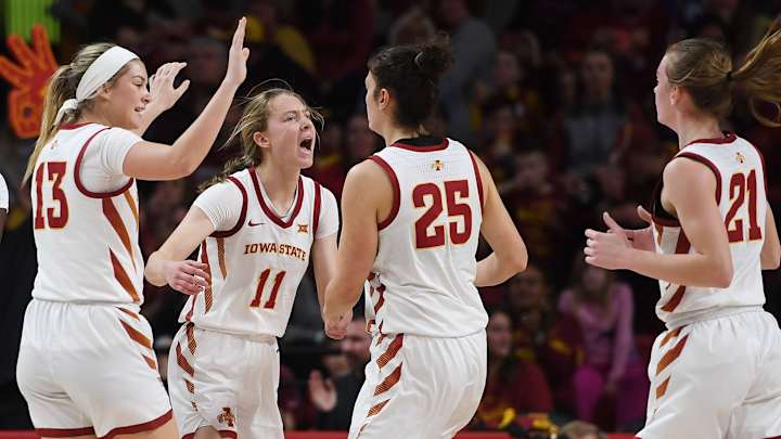 Iowa State Climbs to No. 6 in Women's AP Top 25, Best Mark Since 2002