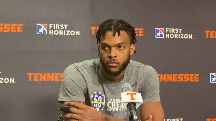 Watch: Josiah-Jordan James Discusses Impact of TBA Crowd, Kentucky Game
