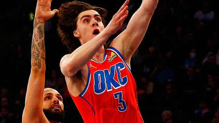 Josh Giddey, Tre Mann Breaks Knicks’ Heart, Commands Thunder in Valentine’s Day Victory