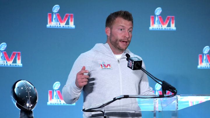 Rams HC Sean McVay is Focused on Enjoying Championship, Undecided on 2022 Return