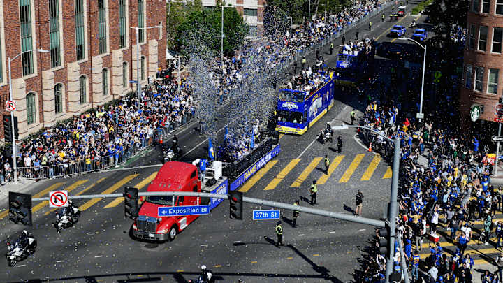 Rams Celebrate Super Bowl Victory With Short Parade Route Wednesday