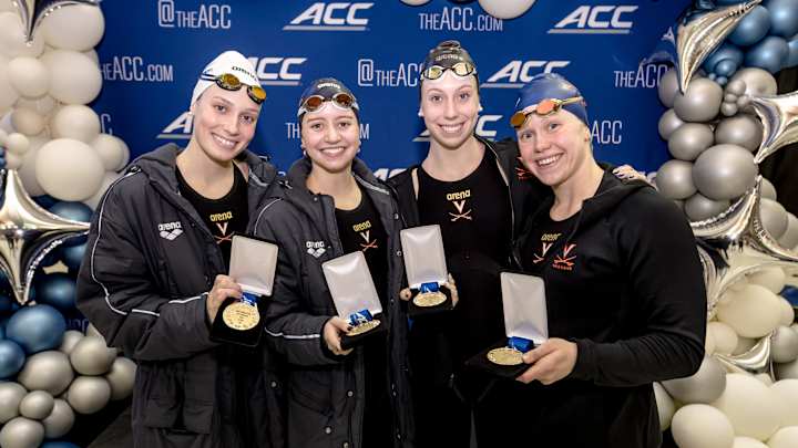 UVA Swimming & Diving Breaks Two American Records at the ACC Championships