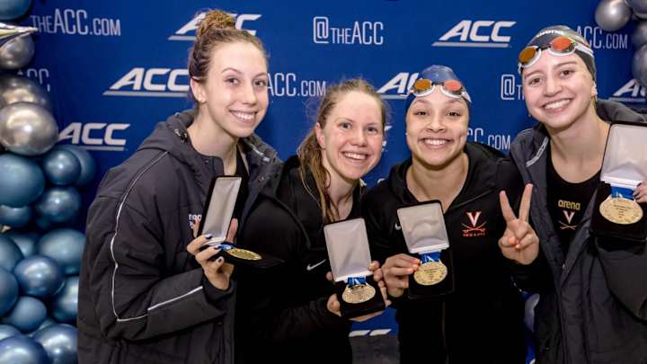 UVA Women's Swim Sets Another American Record at the ACC Championships UVA Women's Swim Sets Another American Record at the ACC Championships