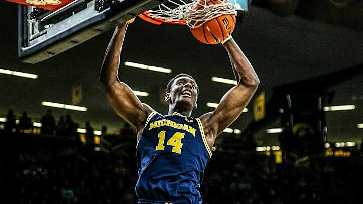 Moussa Diabate Leads Michigan To Victory