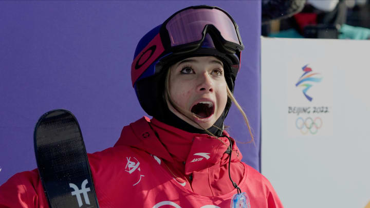 Eileen Gu Wins Gold Medal in Olympic Skiing Halfpipe
