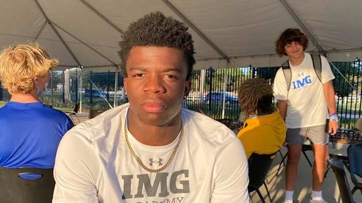 IMG 2024 RB Jerrick Gibson Talks 'A Lot of Love' From Longhorns Visit