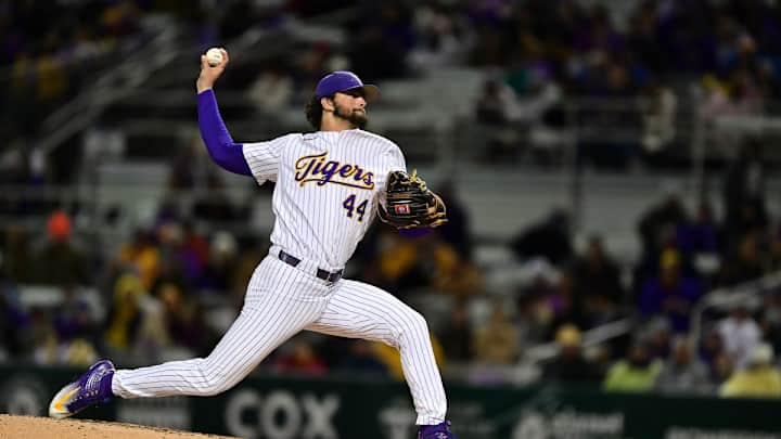 LSU Baseball Cruises to 13-1 Opening Day Win Behind Arm of Blake Money