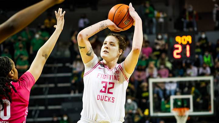 WATCH: Sedona Prince Recaps Oregon's 52-47 Win over California WATCH: Sedona Prince Recaps Oregon's 52-47 Win over California