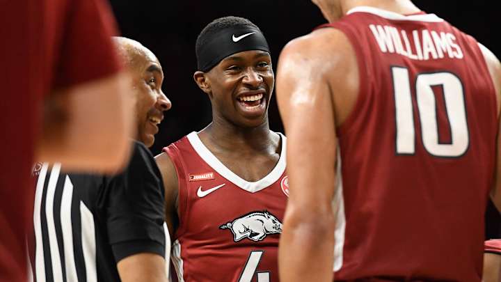 Hogs' Davonte Davis, Jaylin Williams Recapping Win Over Vols