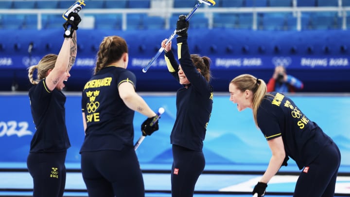 Sweden Scores Medals Across Beijing Curling Ice