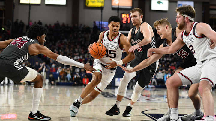 Gonzaga unanimous No. 1 in AP, Tommy Lloyd's Arizona No. 2