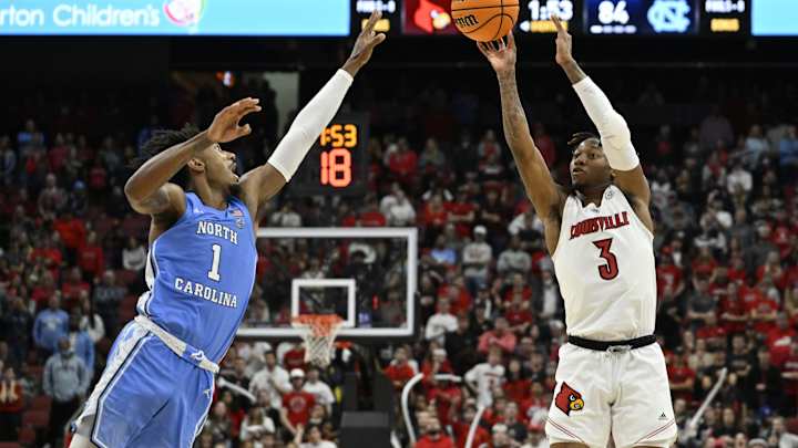 How to Watch Louisville Cardinals vs. North Carolina Tar Heels: Live Stream, TV Channel, Start Time